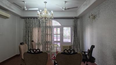 Living Room Image of 1800 Sq.ft 3 BHK Builder Floor for rent in Freedom Fighters Enclave New Delhi for Rs. 50000