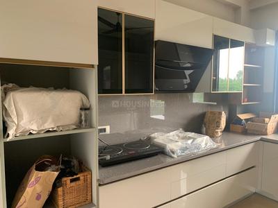 Kitchen Image of 1700 Sq.ft 3 BHK Builder Floor for rent in Palam Vihar Gurgaon for Rs. 75000