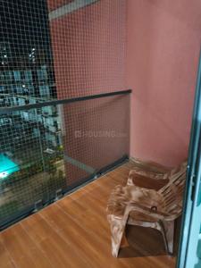 Balcony Image of 900 Sq.ft 2 BHK Apartment / Flat for rent in Shikshapatri Sky Park, Sargasan Gandhinagar for Rs. 18500