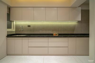 Kitchen Image of 3100 Sq.ft 3 BHK Apartment / Flat for sale in Beryl Sky, Kudasan Gandhinagar for Rs. 10300000