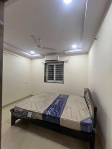 Bedroom Image of 800 Sq.ft 1 BHK Apartment / Flat for rent in Gachibowli Hyderabad for Rs. 24000