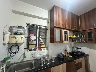 Kitchen Image of 1250 Sq.ft 2 BHK Apartment / Flat for rent in Vidyaranyapura Bengaluru for Rs. 20000