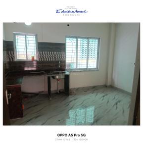Kitchen Image of 840 Sq.ft 3 BHK Apartment / Flat for sale in Garfa Kolkata for Rs. 4800000