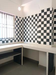 Kitchen Image of 1150 Sq.ft 3 BHK Apartment / Flat for sale in Purbalok Kolkata for Rs. 8800000