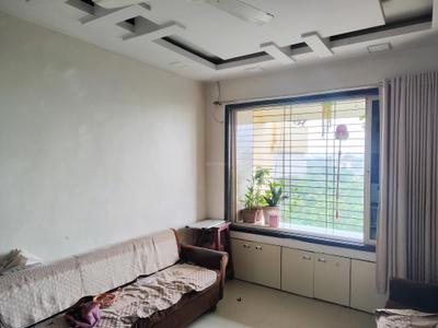 Living Room Image of 530 Sq.ft 1 BHK Apartment / Flat for rent in Rutu Enclave, Kasarvadavali Thane for Rs. 16000