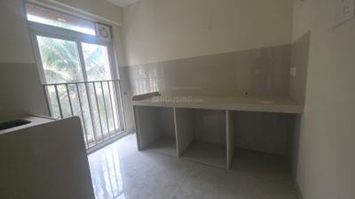 Kitchen Image of 518 Sq.ft 1 BHK Apartment / Flat for rent in Swastik Platinum, Vikhroli East Mumbai for Rs. 40000