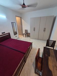 Bedroom Image of 450 Sq.ft 1 BHK Independent House for rent in Old Double Storey, Lajpat Nagar New Delhi for Rs. 25000