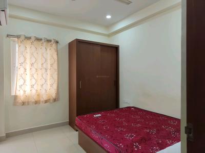 Bedroom Image of 520 Sq.ft 1 RK Apartment / Flat for rent in Kondapur Hyderabad for Rs. 18000