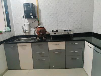 Kitchen Image of 2070 Sq.ft 3 BHK Apartment / Flat for rent in Skyvue 126, Satellite Ahmedabad for Rs. 55000