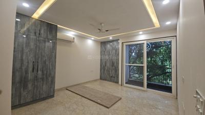 Bedroom Image of 1800 Sq.ft 3 BHK Builder Floor for rent in Hauz Khas New Delhi for Rs. 220000