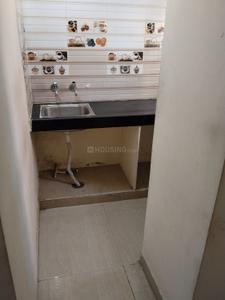 Kitchen Image of 560 Sq.ft 1 BHK Builder Floor for rent in Gachibowli Hyderabad for Rs. 22000