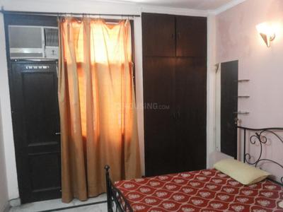 Bedroom Image of 850 Sq.ft 1 BHK Builder Floor for rent in Sector 41 Noida for Rs. 25000