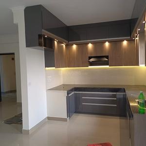 Kitchen Image of 939 Sq.ft 2 BHK Apartment / Flat for rent in Habitech Panchtatva Phase 1, Noida Extension Greater Noida for Rs. 17340