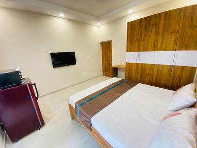 Bedroom Image of 580 Sq.ft 1 RK Builder Floor for rent in South City Floors 1, Sector 41 Gurgaon for Rs. 21000
