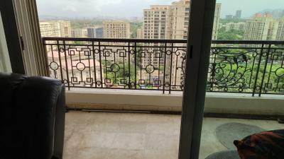 Balcony Image of 1730 Sq.ft 3 BHK Apartment / Flat for rent in Hiranandani Tribeca, Hiranandani Estate Thane for Rs. 95000