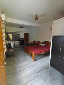 Bedroom Image of 600 Sq.ft 1 RK Apartment / Flat for rent in Mandrem Goa for Rs. 18000