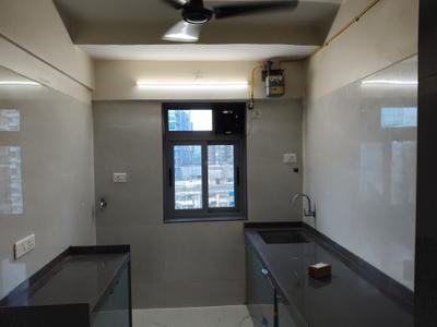 Kitchen Image of 606 Sq.ft 2 BHK Apartment / Flat for rent in Kaveri Heights, Ghatkopar East Mumbai for Rs. 60000