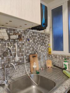 Kitchen Image of 780 Sq.ft 2 BHK Apartment / Flat for rent in Bren Northern Lights, Kogilu Bengaluru for Rs. 28000