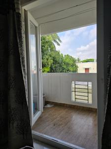 Balcony Image of 1050 Sq.ft 2 BHK Apartment / Flat for rent in VGP Baby Nagar, Velachery Chennai for Rs. 30000