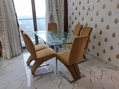 Living Room Image of 1700 Sq.ft 3 BHK Apartment / Flat for rent in Kesar Harmony, Kharghar Navi Mumbai for Rs. 98000
