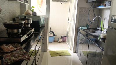 Kitchen Image of 800 Sq.ft 2 BHK Apartment / Flat for rent in Godrej Nurture, Mamurdi Pune for Rs. 20000