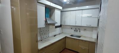 Kitchen Image of 900 Sq.ft 2 BHK Independent House for rent in Ashok Nagar New Delhi for Rs. 34000