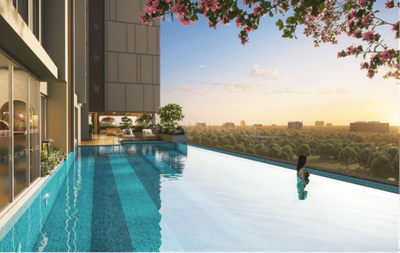 Image of 1383 Sq.ft 3 BHK Apartment / Flat for sale in Atrium Montaire, Baner, Pune for Rs. 13900000