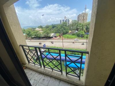 Balcony Image of 485 Sq.ft 1 BHK Apartment / Flat for sale in Sagarli Gaon Thane for Rs. 4300000