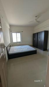 Bedroom Image of 1220 Sq.ft 2 BHK Apartment / Flat for rent in Srinidhi Sri Moonstone Park, Hoodi Bengaluru for Rs. 45000