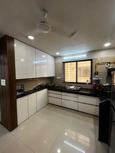 Kitchen Image of 1200 Sq.ft 2 BHK Apartment / Flat for rent in City Light Surat for Rs. 32000