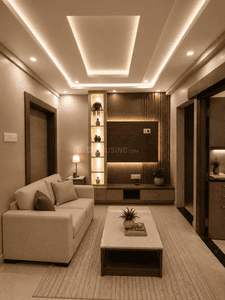 Living Room Image of 405 Sq.ft 1 BHK Apartment / Flat for sale in Sundarpada Bhubaneswar for Rs. 4300000