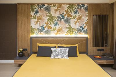 Bedroom Image of 2400 Sq.ft 3 BHK Independent House for rent in Avadh Heliconia Homes, Tukwada Vapi for Rs. 45000