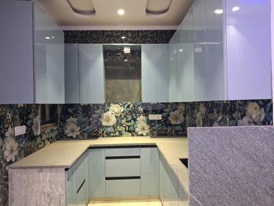 Kitchen Image of 900 Sq.ft 2 BHK Builder Floor for rent in Mansarover Garden New Delhi for Rs. 35000