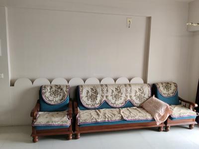 Living Room Image of 1100 Sq.ft 2 BHK Apartment / Flat for rent in Godrej Green Glades, Jagatpur Ahmedabad for Rs. 30000