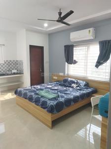 Bedroom Image of 250 Sq.ft 1 RK Penthouse for rent in Financial District Hyderabad for Rs. 24000