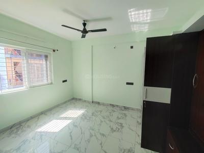 Bedroom Image of 1250 Sq.ft 2 BHK Builder Floor for rent in Murugeshpalya Bengaluru for Rs. 48000