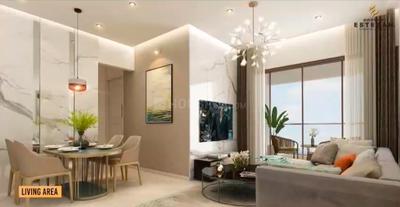 Living Room Image of 1100 Sq.ft 2 BHK Apartment / Flat for sale in Gulmohar Esteban, Mundhwa Pune for Rs. 9800000