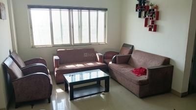 Living Room Image of 850 Sq.ft 2 BHK Apartment / Flat for rent in Kumar Primavera B6, Wadgaon Sheri Pune for Rs. 40000