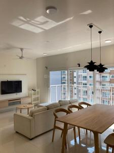 Hall Image of 1355 Sq.ft 2.5 BHK Apartment / Flat for rent in L And T Raintree Boulevard, Sahakara Nagar Bengaluru for Rs. 65000
