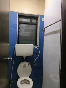 Common Bathroom One Image of 608 Sq.ft 1 BHK Apartment / Flat for sale in Raunak City 2, Kalyan West Kalyan for Rs. 4100000