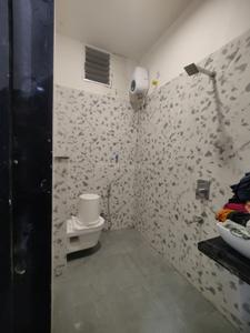 Bathroom Image of 1000 Sq.ft 1 BHK Independent House for rent in Mahalakshmi Nagar Indore for Rs. 20000