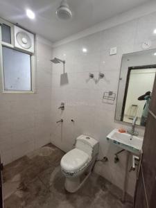 Bathroom Image of 900 Sq.ft 1 BHK Apartment / Flat for rent in Aya Nagar New Delhi for Rs. 12000