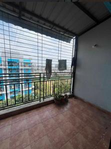 Balcony Image of 900 Sq.ft 2 BHK Apartment / Flat for rent in Kumar Kumar Periwinkle, Kharadi Pune for Rs. 32000
