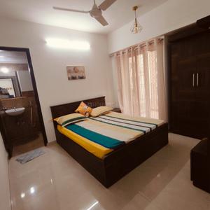 Bedroom Image of 756 Sq.ft 2 BHK Apartment / Flat for rent in Lodha Palava Downtown, Palava Phase 2 Thane for Rs. 25000