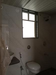 Common Bathroom Image of 1100 Sq.ft 3 BHK Apartment / Flat for rent in Nanded Asawari, Nanded Pune for Rs. 28000