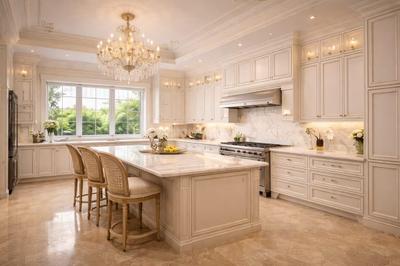 Kitchen Image of 951 Sq.ft 2 BHK Apartment / Flat for sale in Hrub Bayline Residences, Mahim Mumbai for Rs. 40000000