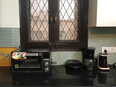 Kitchen Image of 1800 Sq.ft 4 BHK Apartment / Flat for rent in CGHS Rashtrapati BCA Apartments, Sector 10 Dwarka New Delhi for Rs. 53000