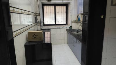 Kitchen Image of 1100 Sq.ft 2 BHK Apartment / Flat for rent in Lok Terraces CHS, Vashi Navi Mumbai for Rs. 65000