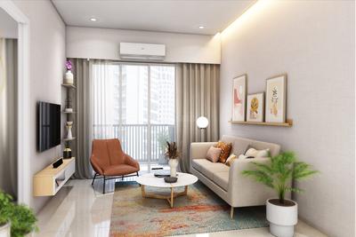 Bedroom Image of 730 Sq.ft 2 BHK Apartment / Flat for sale in Mahindra Happinest Kalyan Project B, Bhiwandi Thane for Rs. 5775000