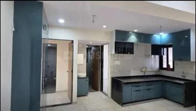 Kitchen Image of 1350 Sq.ft 2 BHK Apartment / Flat for rent in Sumerru Sky Leaf, Jahangirabad Surat for Rs. 19000